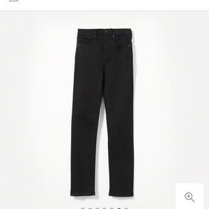 Everlane black cigarette jeans